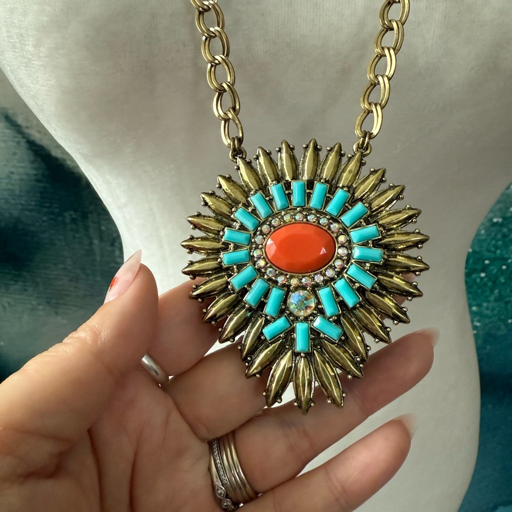 Premier Designs | Double Sided Pendant Necklace | L - Picture 3 of 5